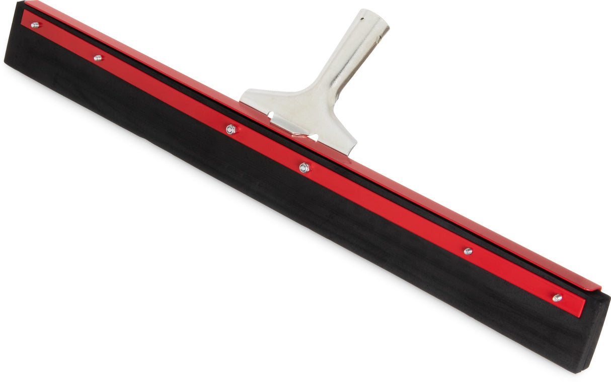 Carlisle 4008200 Sparta Double Foam Neoprene Floor Squeegee Head with Metal Frame 24"