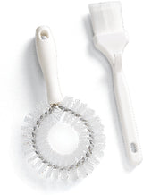 Carlisle 4040102 Sparta Meteor Pastry/Basting Brush with White Nylon and White Plastic Handle 2"