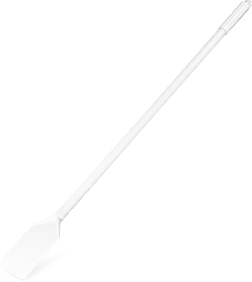 Carlisle 4035202 Sparta Flexible Nylon Spatula / Scraping Paddle with White Long Plastic Handle 40"OAL