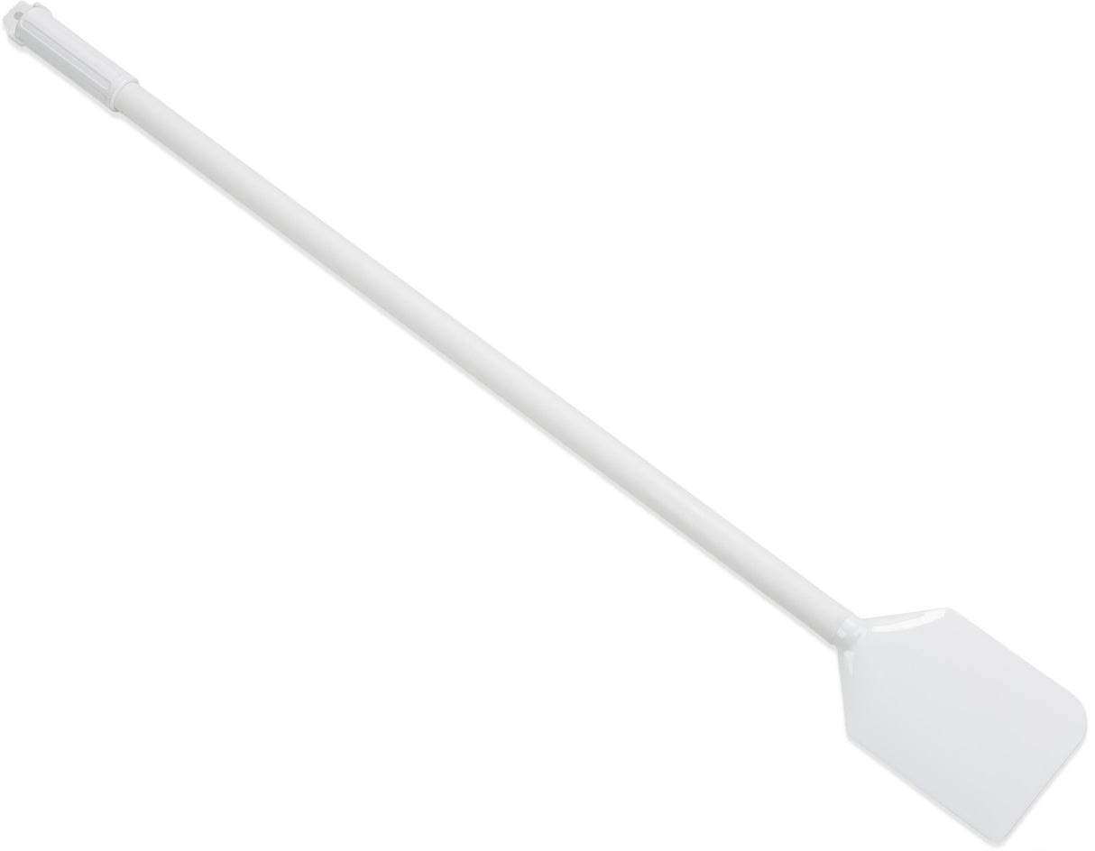 Carlisle 4035202 Sparta Flexible Nylon Spatula / Scraping Paddle with White Long Plastic Handle 40"OAL