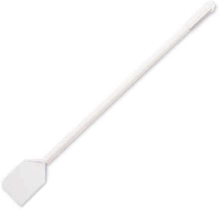 Carlisle 4035202 Sparta Flexible Nylon Spatula / Scraping Paddle with White Long Plastic Handle 40"OAL