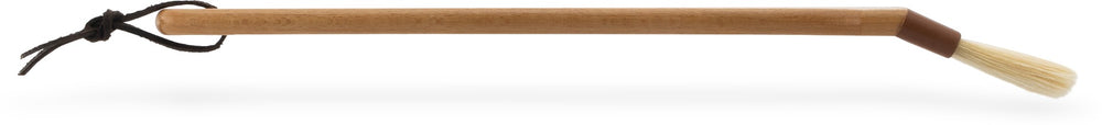 Carlisle 4037000 Sparta Chef Series 45° Angled Pastry / Basting Brush with 2"W Boar Bristles & 12" Wood Handle