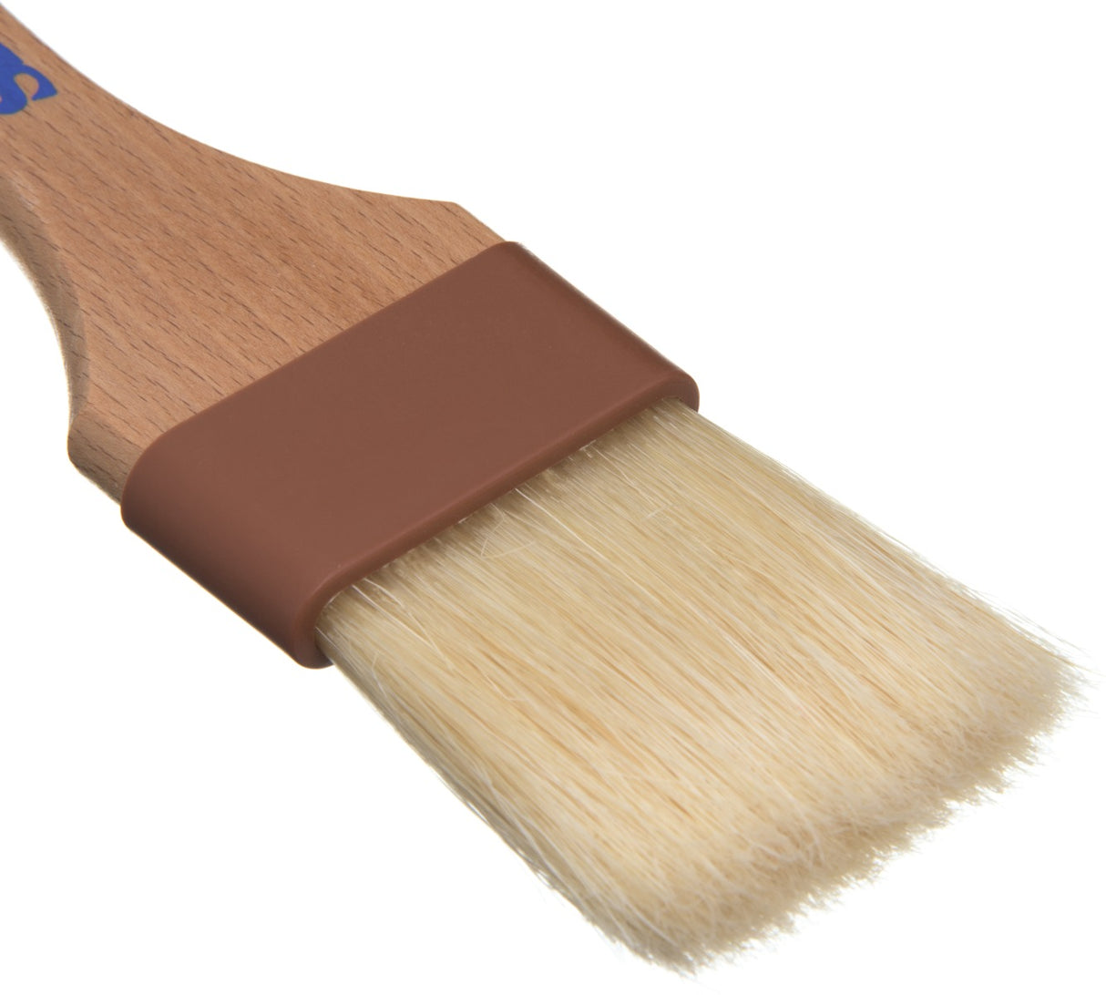 Carlisle 4037400 Sparta Chef Series Flat Pastry / Basting Brush with 2"W Boar Bristles & 5-1/4" Wood Handle