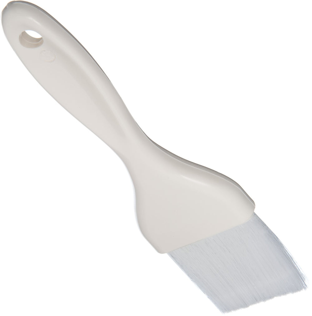 Carlisle 4039102 Sparta Galaxy Flat Pastry Brush with 2"W Nylon Bristles & Plastic Handle - White