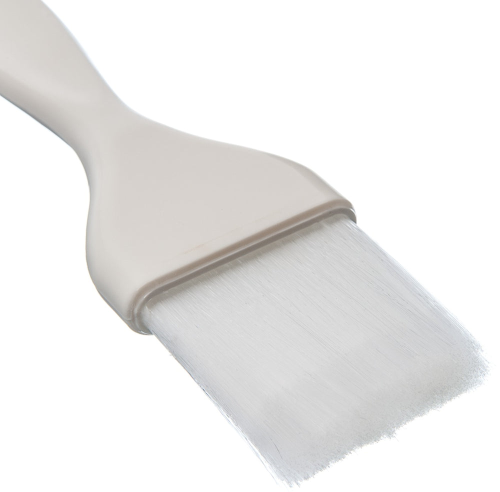 Carlisle 4039102 Sparta Galaxy Flat Pastry Brush with 2"W Nylon Bristles & Plastic Handle - White