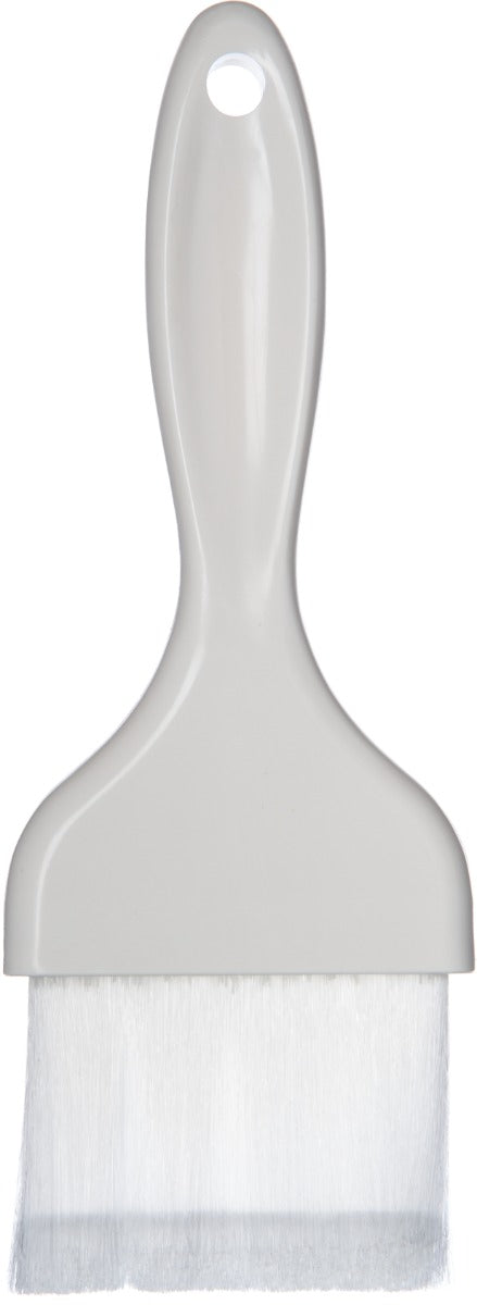 Carlisle 4039202 Sparta Galaxy Flat Pastry Brush with 3"W Nylon Bristles & Plastic Handle - White