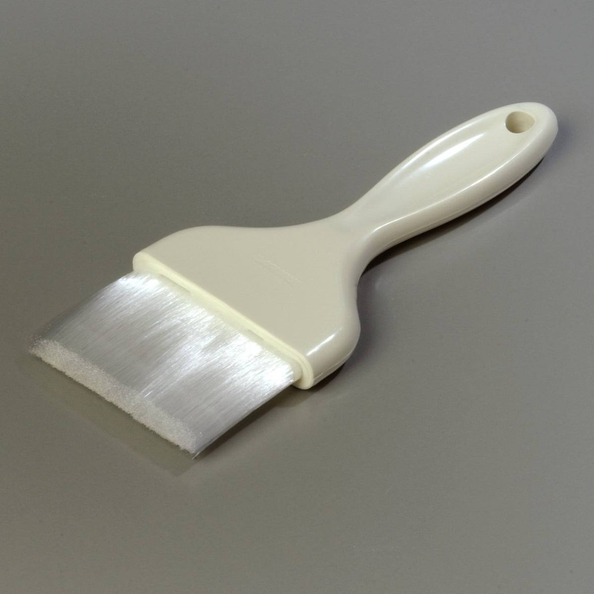 Carlisle 4039202 Sparta Galaxy Flat Pastry Brush with 3"W Nylon Bristles & Plastic Handle - White