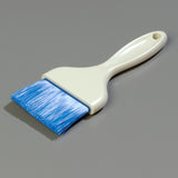 Carlisle 4039214 Sparta Galaxy Pastry Brush with Blue Nylon Bristles and White Plastic Handle 3"  - Blue
