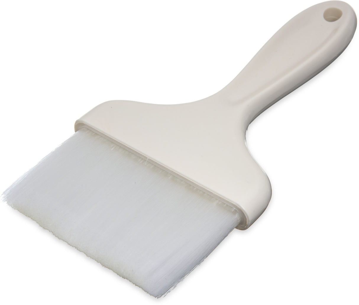 Carlisle 4039302 Sparta Galaxy Flat Pastry Brush with 4"W Nylon Bristles & Plastic Handle - White