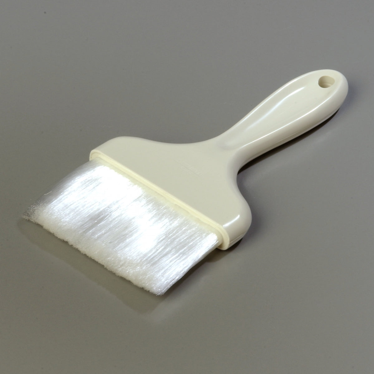 Carlisle 4039302 Sparta Galaxy Flat Pastry Brush with 4"W Nylon Bristles & Plastic Handle - White
