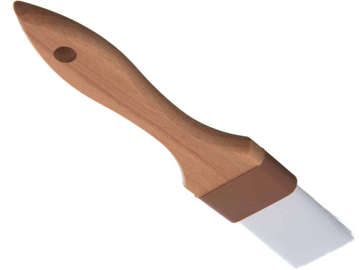 Carlisle 4039600 Sparta Chef Series Pastry Brush with White Nylon Bristles and Hardwood Handle 1-1/2"