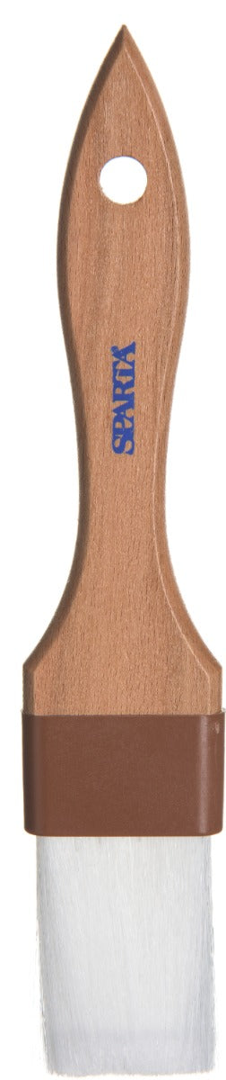 Carlisle 4039600 Sparta Chef Series Pastry Brush with White Nylon Bristles and Hardwood Handle 1-1/2"