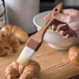 Carlisle 4039600 Sparta Chef Series Pastry Brush with White Nylon Bristles and Hardwood Handle 1-1/2"