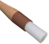 Carlisle 4040000 Sparta Chef Series Round Pastry Brush with 1"Dia. Nylon Bristles & Wood Handle