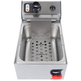 Vollrath 40705 Cayenne Standard-Duty Countertop Deep Electric Fryer 10 lb.  - 120v