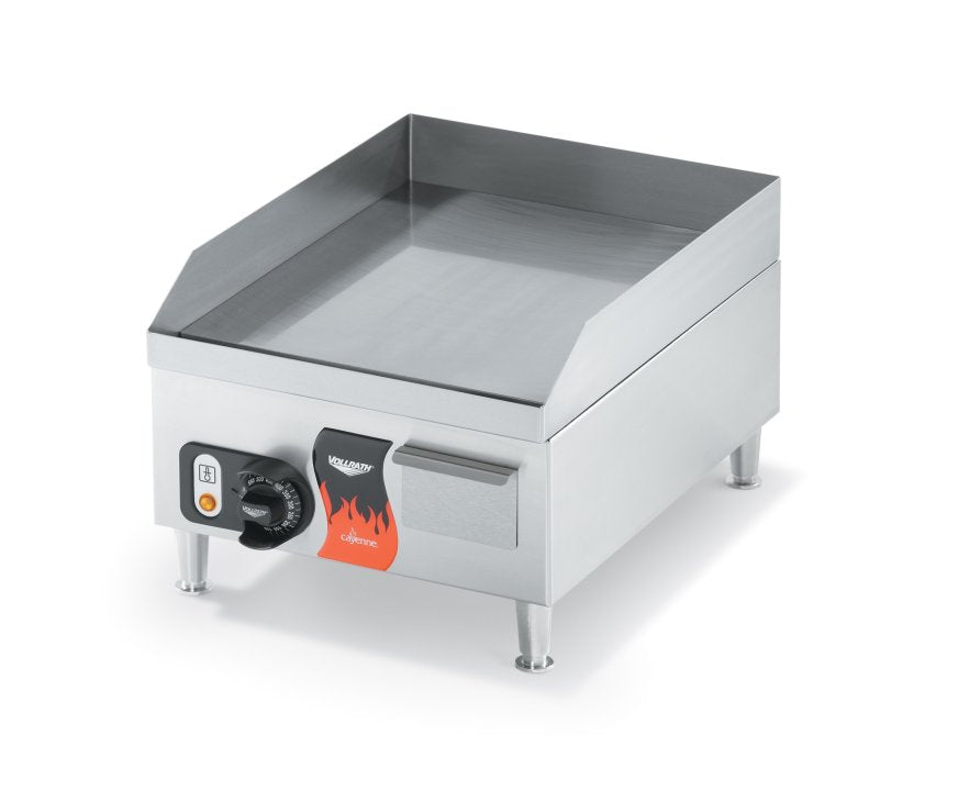 Vollrath 40715 - Cayenne Countertop Electric Griddle 16" - 120v