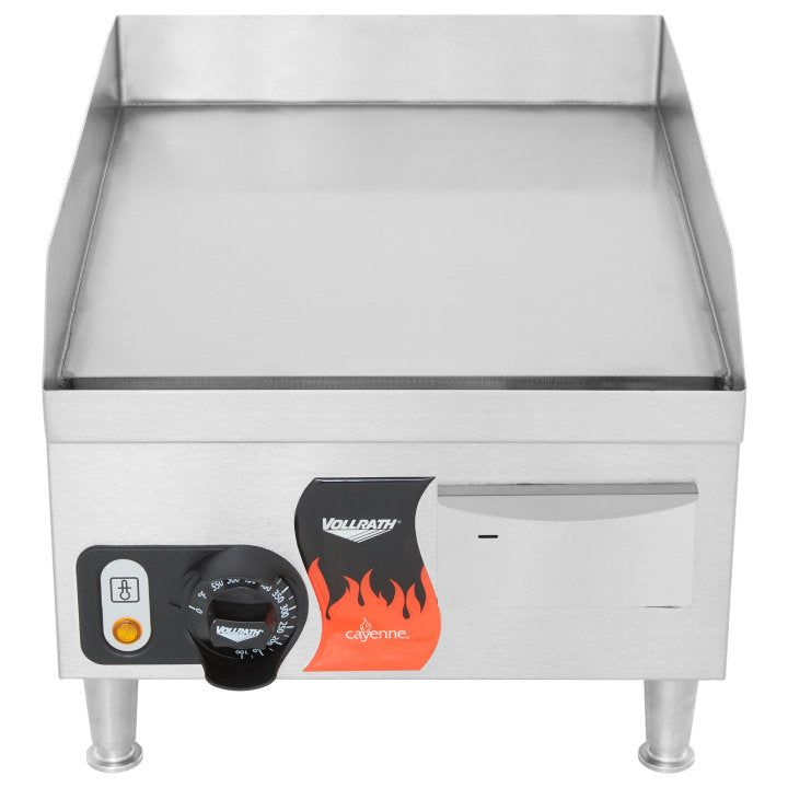 Vollrath 40715 - Cayenne Countertop Electric Griddle 16" - 120v