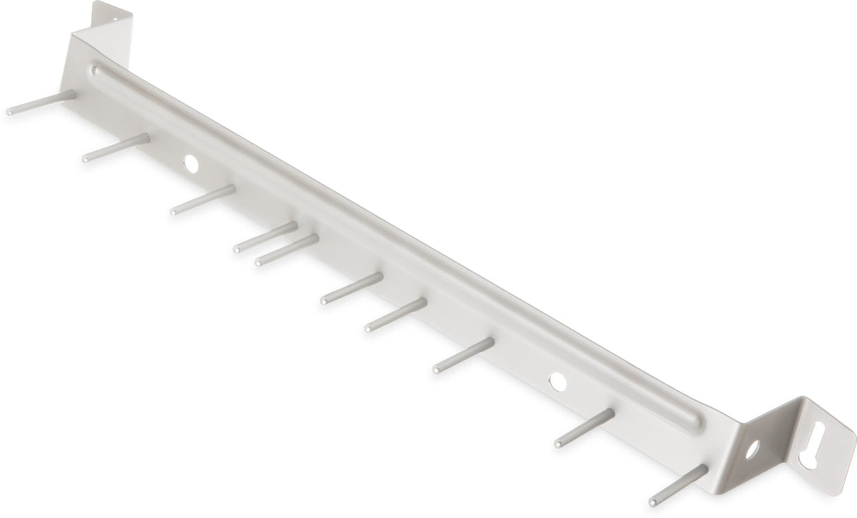 Carlisle 4073500 Sparta Spectrum Aluminum Broom & Brush Rack 17"
