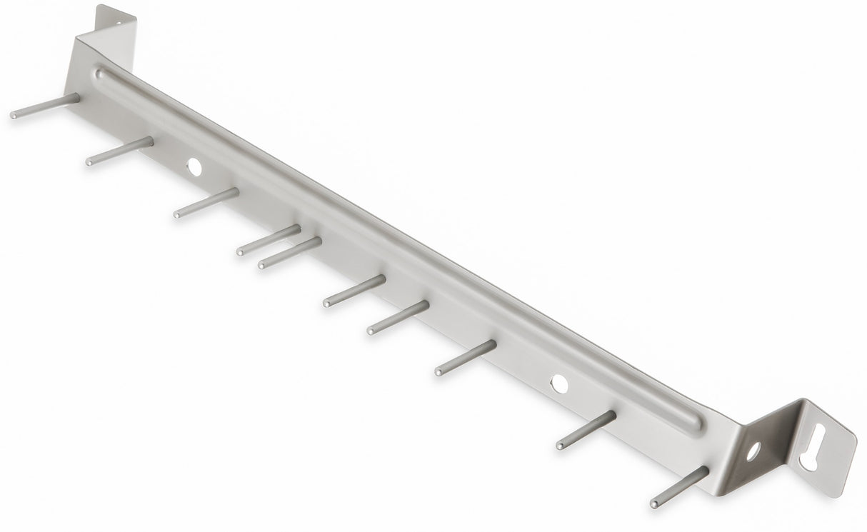 Carlisle 4073500 Sparta Spectrum Aluminum Broom & Brush Rack 17"