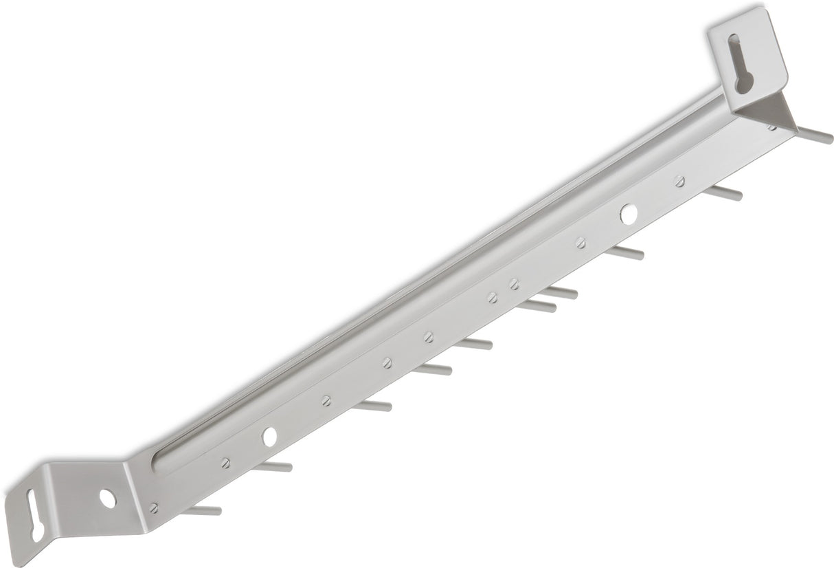 Carlisle 4073500 Sparta Spectrum Aluminum Broom & Brush Rack 17"