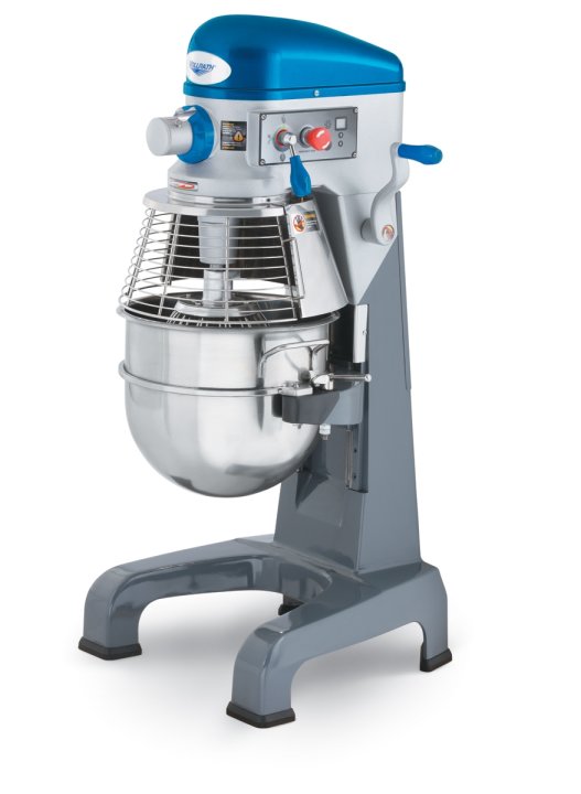 Vollrath 40758 Planetary 3 Speed Floor Mixer with Guard 30 qt - 1 HP