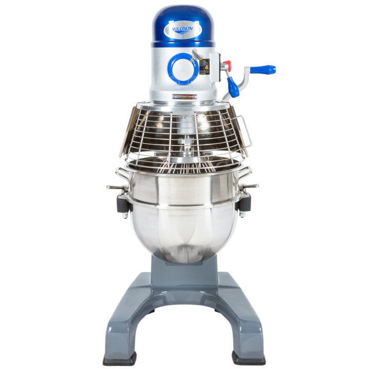Vollrath 40758 Planetary 3 Speed Floor Mixer with Guard 30 qt - 1 HP