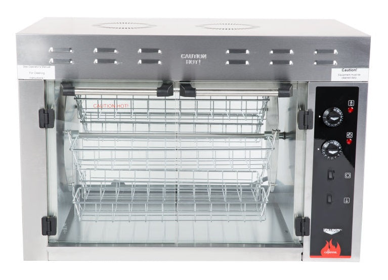 Vollrath 40841 Countertop 15-Bird Electric Rotisserie Oven 37" - 220v/1-ph