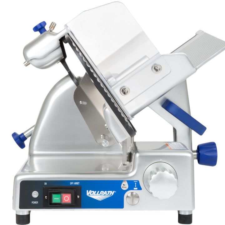 Vollrath 40952 Heavy Duty Manual Meat Slicer with 12" Removable Blade - 120v, 1/2 HP