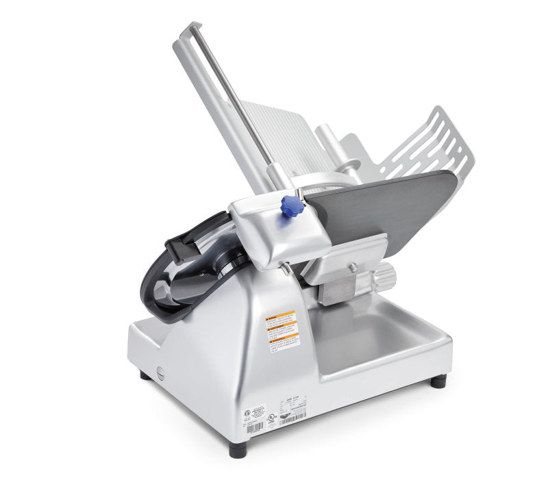 Vollrath 40955 Heavy Duty Deluxe Deli-Style Manual Meat and Cheese Slicer with 13" Removable Blade - 120v, 1/2 HP