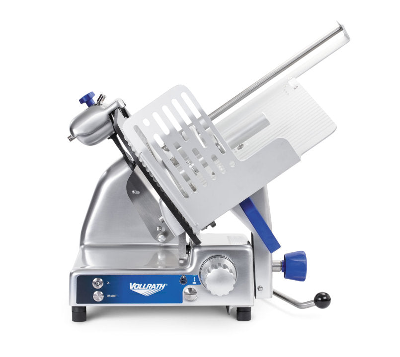 Vollrath 40955 Heavy Duty Deluxe Deli-Style Manual Meat and Cheese Slicer with 13" Removable Blade - 120v, 1/2 HP