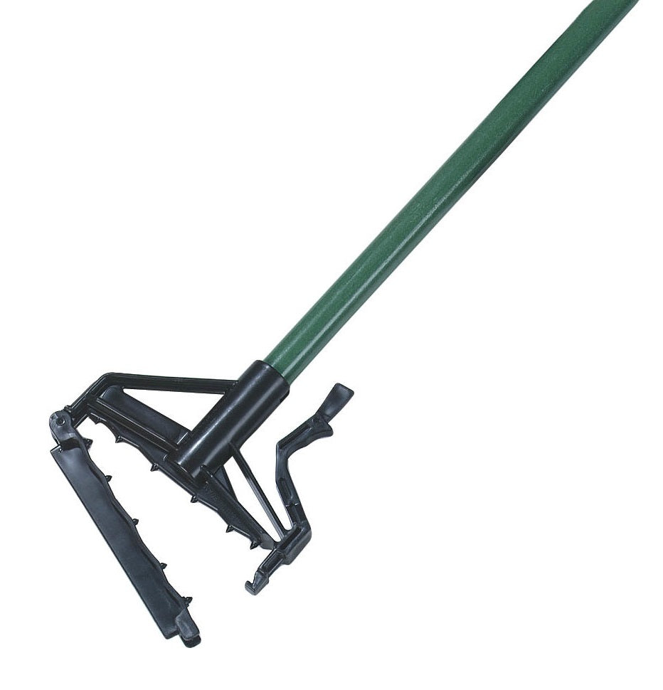 Carlisle 4166409 Sparta Spectrum Quik-Release  Fiberglass Mop Handle with Flexible Plastic Head 60"L - Green