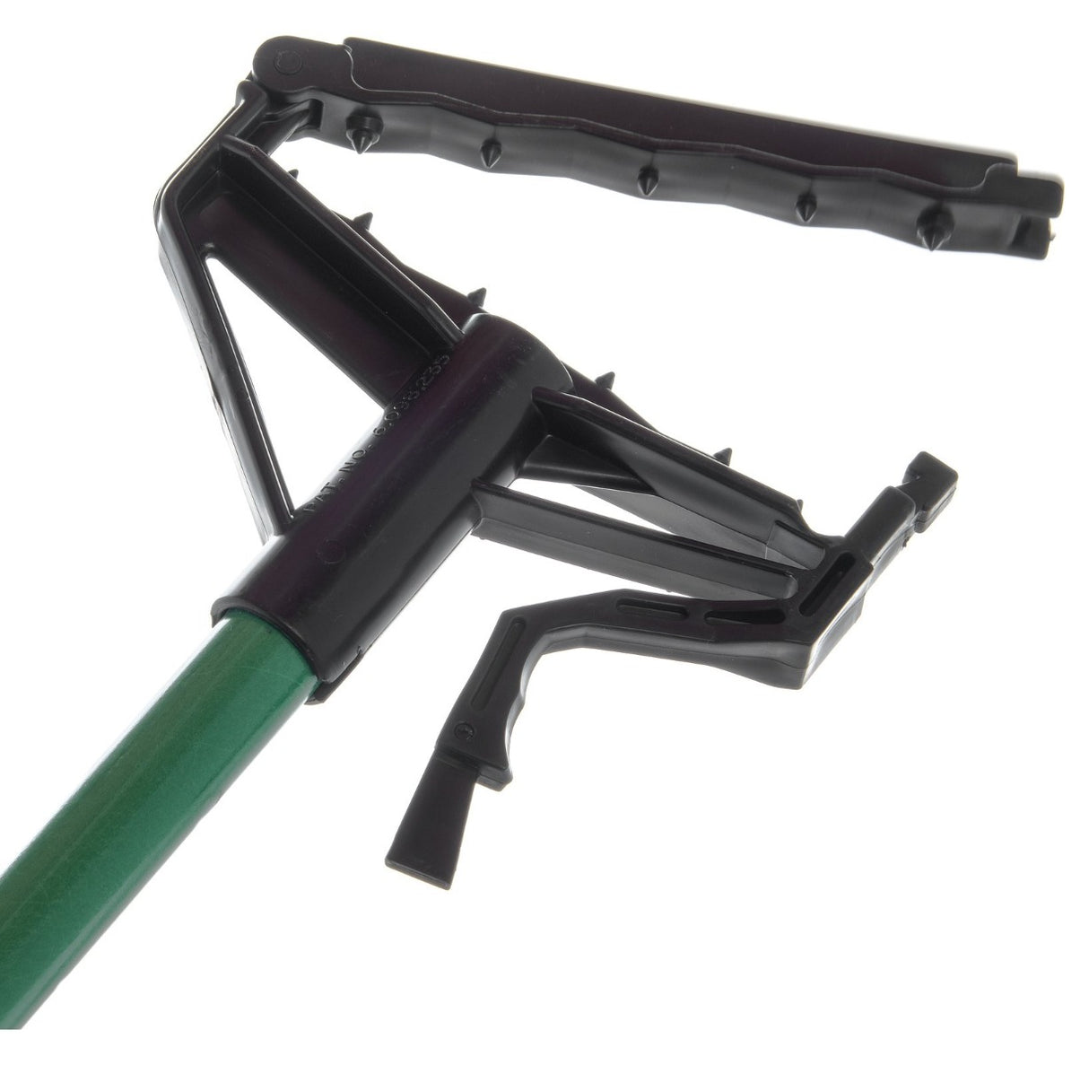 Carlisle 4166409 Sparta Spectrum Quik-Release  Fiberglass Mop Handle with Flexible Plastic Head 60"L - Green