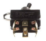 AllPoints 421038 DPDT On/Off/On 6 Tab Toggle Switch - Fits 1/2 in Hole (00-340324-00008)