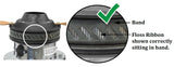 Gold Medal 42279 Econo Floss Machine Replacement Ribbon (Heat Element) 5" - 11 OHMS