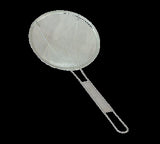 Town 42416F Stainless Steel Extra Fine Mesh Round Skimmer 6" dia. Blade with 9-1/2" Loop Handle