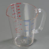 Carlisle 4314307 Carlisle Measuring Cup 32 oz, Clear Plastic