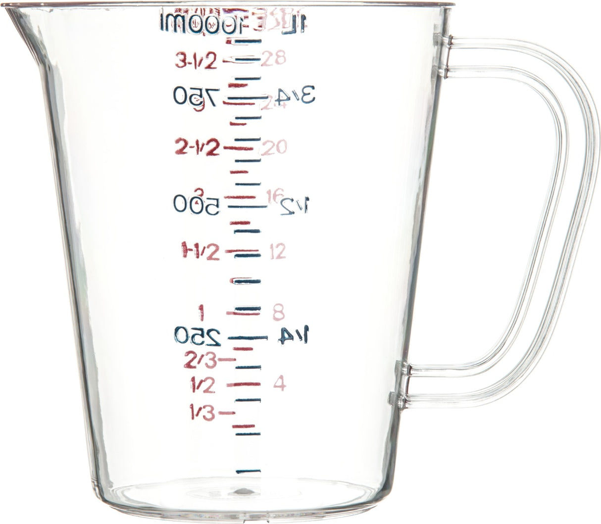Carlisle 4314307 Carlisle Measuring Cup 32 oz, Clear Plastic