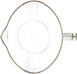 Carlisle 4314407 Carlisle Measuring Cup 64 oz, Clear Plastic
