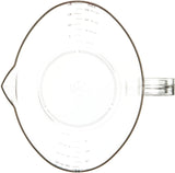 Carlisle 4314507 Carlisle Measuring Cup 128 oz, Clear Plastic