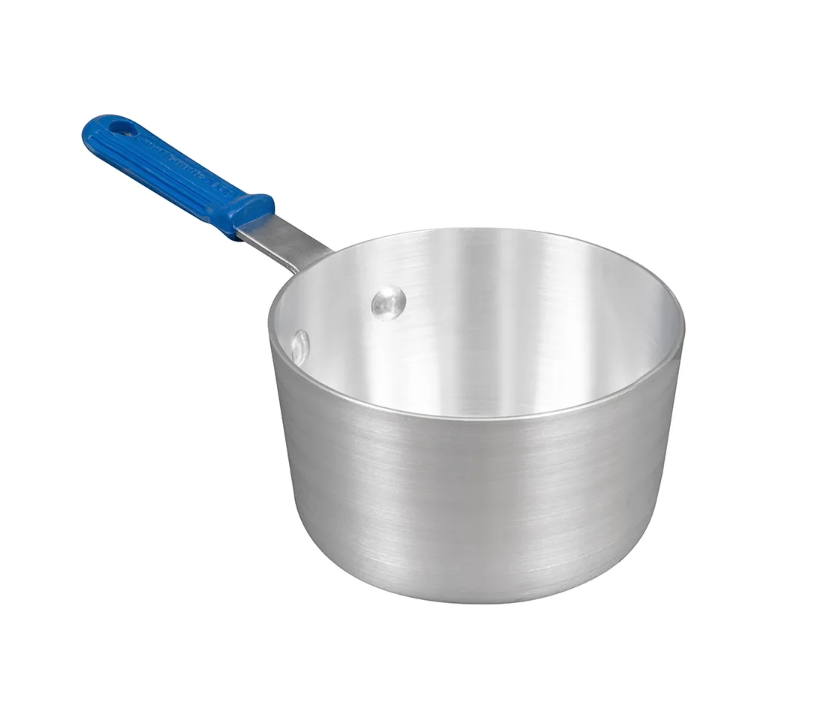 Vollrath 434112 1 1/2 qt Wear-Ever Aluminum Saucepan w/ Solid Silicone Handle - 6ea/Case