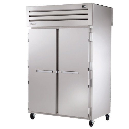 True STR2RPT-2S-2S-HC Spec Series 2-Section Solid Door Front / Solid Door Rear Pass-Thru Refrigerator 52" - 56 cu. ft. - 115v