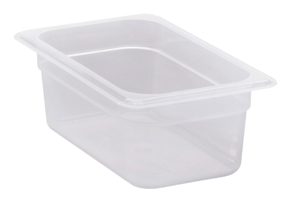 Cambro 44PP190 4"D Quarter Size Food Pan - 6/Case