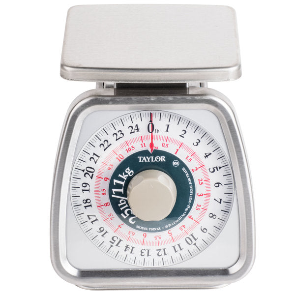 Taylor TS25KL Analog Portion Control Scale with Rotating Dial 25 lb.
