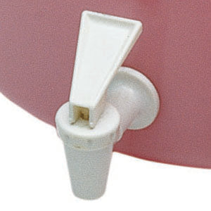 Cambro 46017 White Replacement Faucet for DSPR6 6-gal Beverage Dispenser