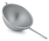 Vollrath 4605 Aluminum Professional / Spaghetti Strainer with 11-1/4" Dia. Perforated Bowl, Hook and Straight Handle 5 qt.
