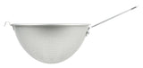 Vollrath 4605 Aluminum Professional / Spaghetti Strainer with 11-1/4" Dia. Perforated Bowl, Hook and Straight Handle 5 qt.