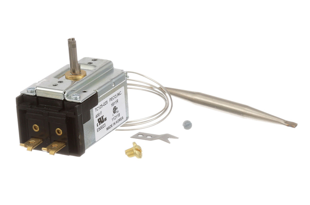 AllPoints 461182 Peco TC125 Thermostat with 36" Capillary and 200 - 400 Degrees Fahrenheit Temperature Range - For Commercial Fryers