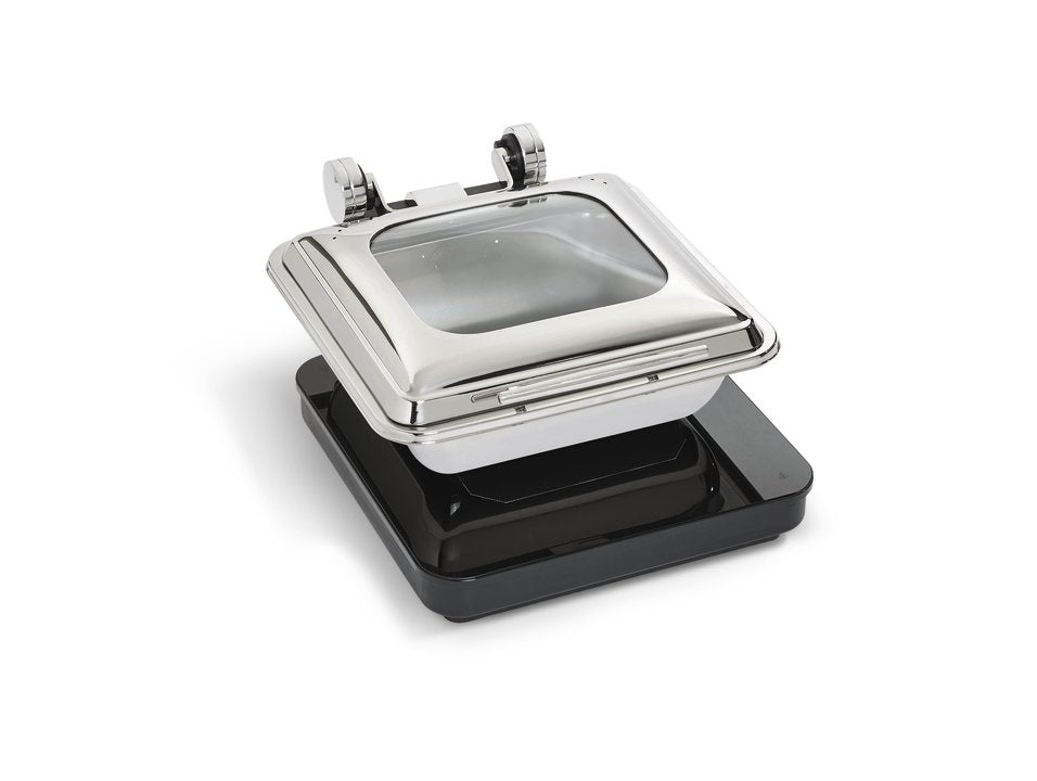 Vollrath 4644080 Non-Slip Mat for Mirage Induction Buffet Warmers & Chafers 9" x 8" - Black