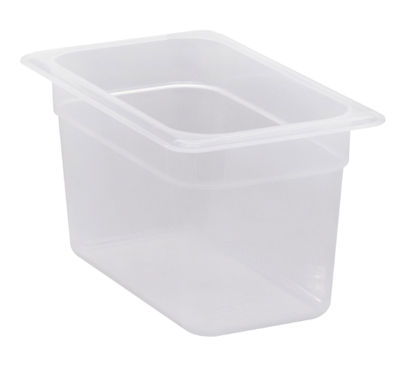 Cambro 46PP190 6"D Quarter Size Food Pan - 6/Case