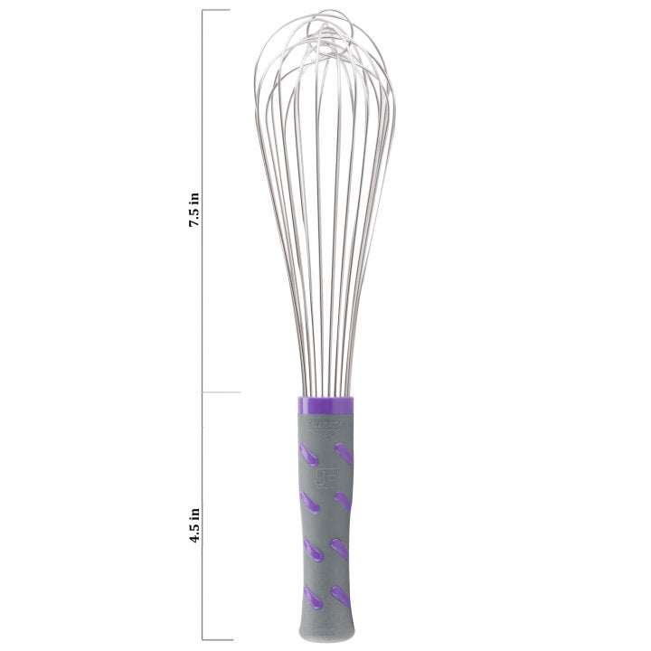 Vollrath 47003 Whip, Piano, w/High Temp Nylon Handle, 12"